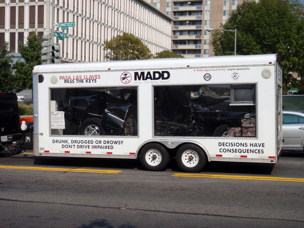 madd, mothers against drunk driving